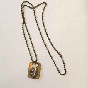 Steampunk watch movement necklace